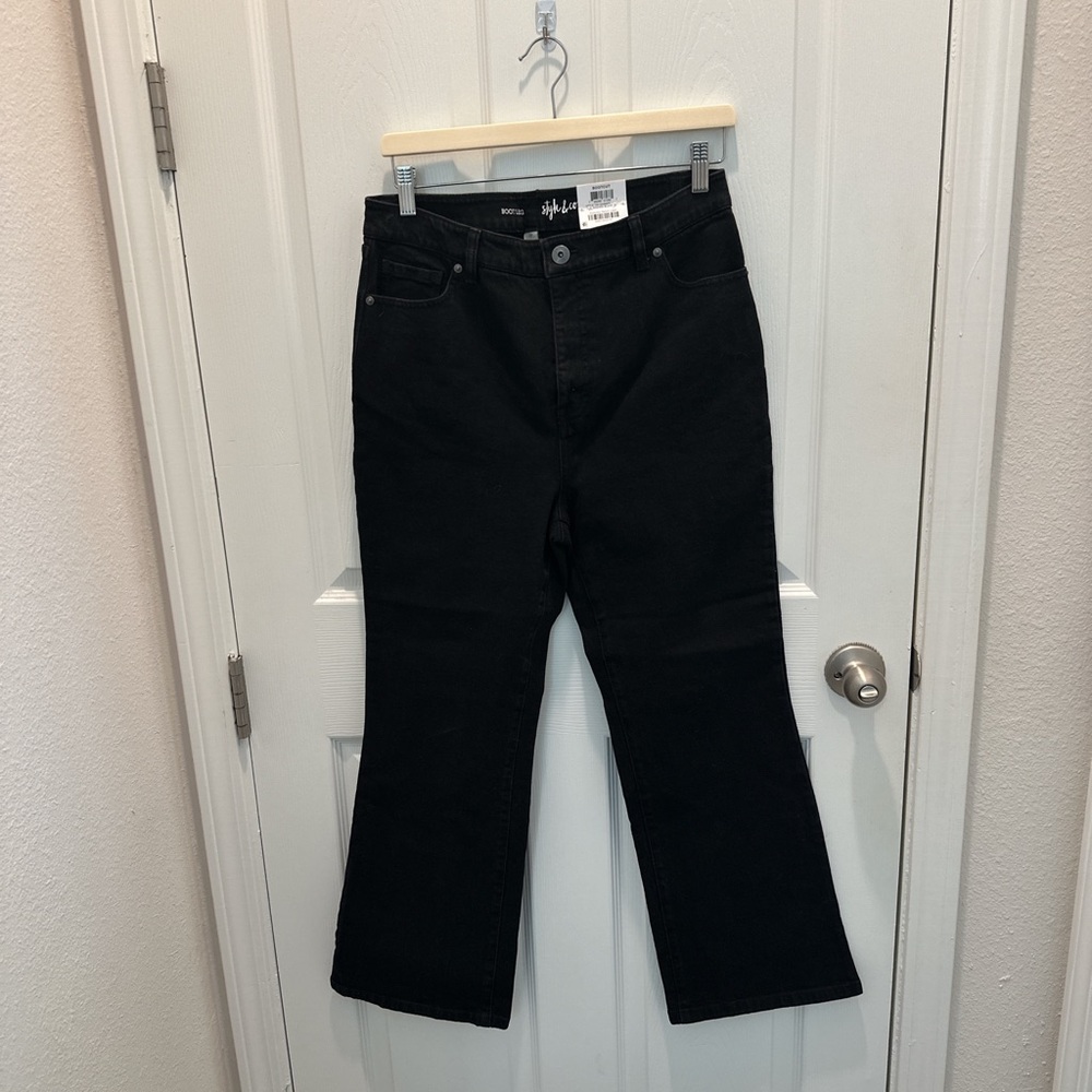 Style & Co Bootcut Black Women's Jeans